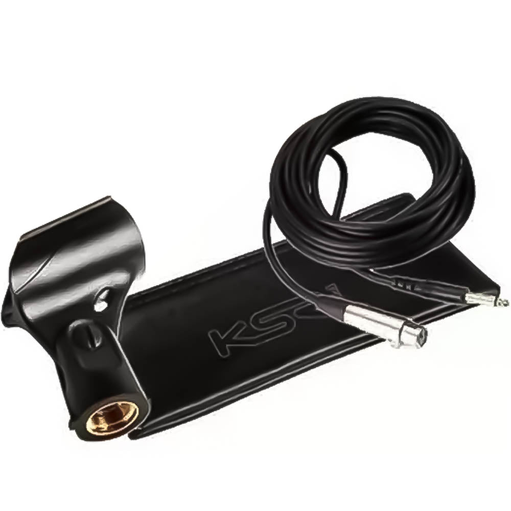 Microfone Proficional KSR KS-58 Ksr Pro Beta + Cabo Cachimbo 4Metros + Bag